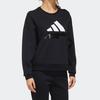Adidas Sweat Rebel Sports Sweatshirt Women Tops Black GG3394