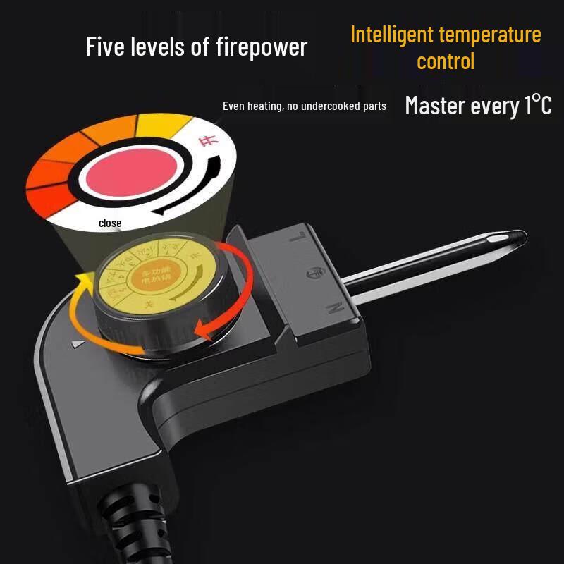Jundingying Extra Large Multifunction Electric Grill Pan & 5-Piece Set