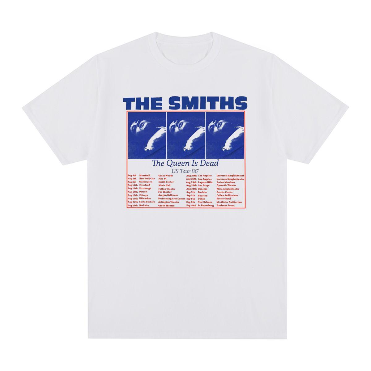 The Smiths Vintage Tshirt The Queen Is Dead Cotton 1980s Indie Morrissey Homme Unisex  Rock Band T shirt New Tee Tshirt Women  Tops S