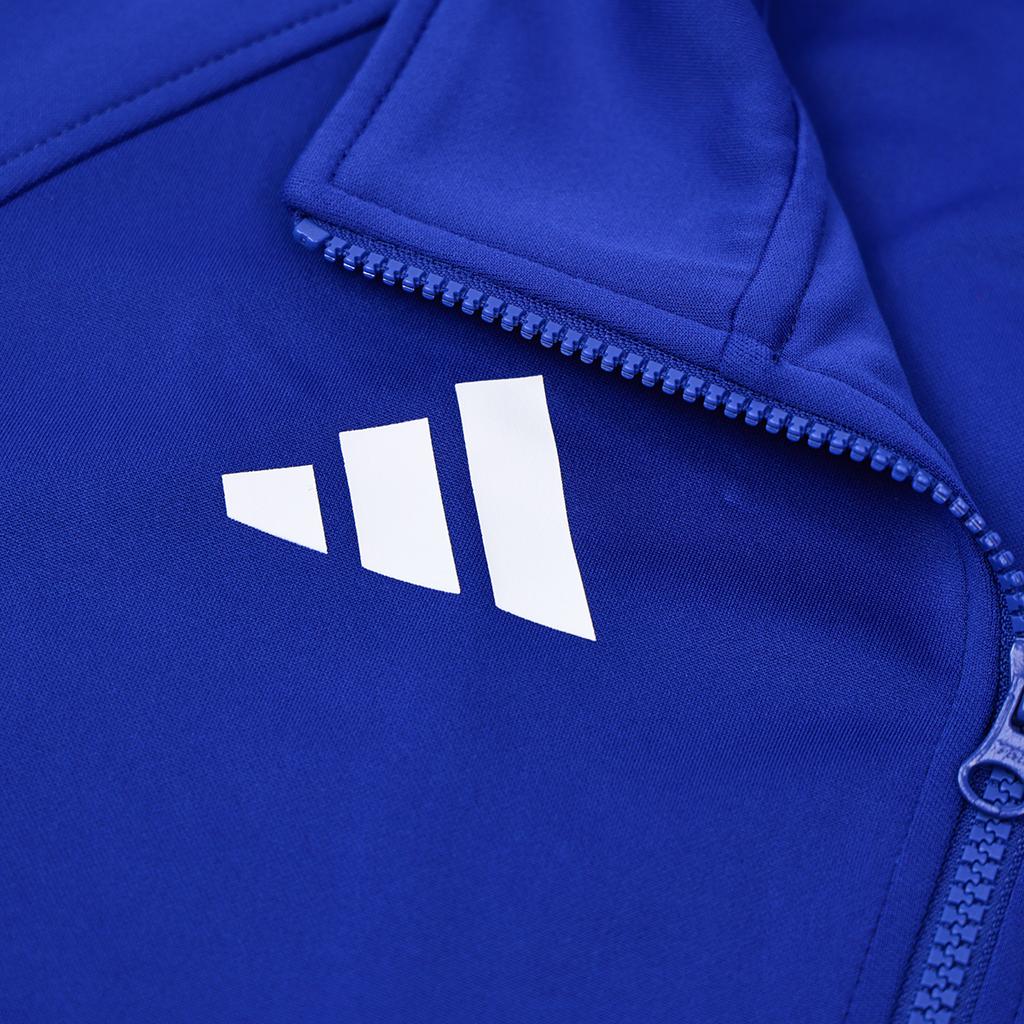 adidas Jackets Unisex Royal Blue/White Stand Collar Moderate TR30JR3CS-RBUW
