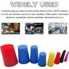 100 PCS Silicone Tapered Plug Kit, High Temp Resistant Silicone Stoppers Assortment Kits, Protecting Hole Plugs During Spraying, Coating, Painting,