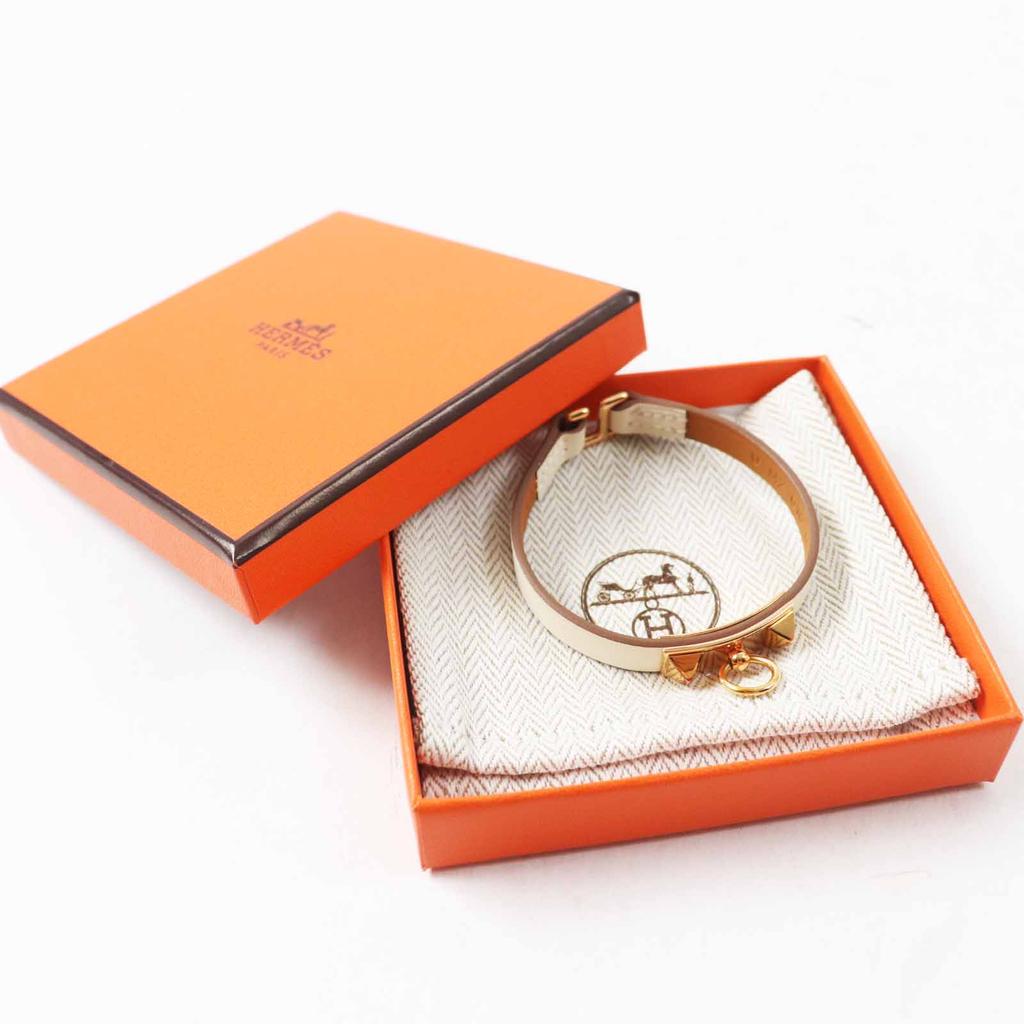 Pristine HERMES bracelet Rivalmini Bracelet Kle leather Women Used