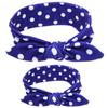 Elastic Headband 2pcs Cloth Bowknot Headband Mother And Daughter Matching Gift