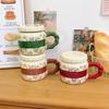 Medium Style Mug Ceramic High Value Water Cup for Girls Home Couple Cup Office Coffee Cup Souvenir