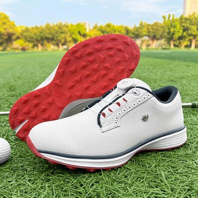 Pánské profesionální golfové boty pohodlné vodotěsné protiskluzové tréninkové sportovní boty 39-49