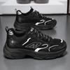 New Breathable Mesh Sports Shoes Korean Version Trendy and Versatile Thick Soled Casual Running Shoes