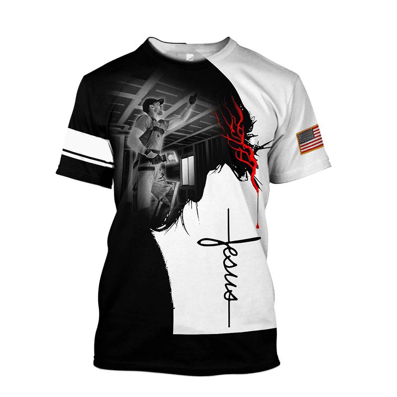 Grafická pánská trička pro sádrokartonáře Pánské oblečení Letní 3D potištěné topy Krátký rukáv Módní Ležérní Nadměrné tričko Unisex