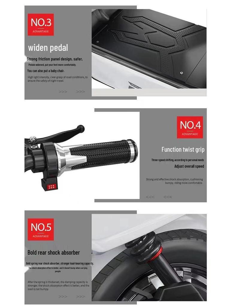 48V Lithium Battery Adult Electric Commuter Bike