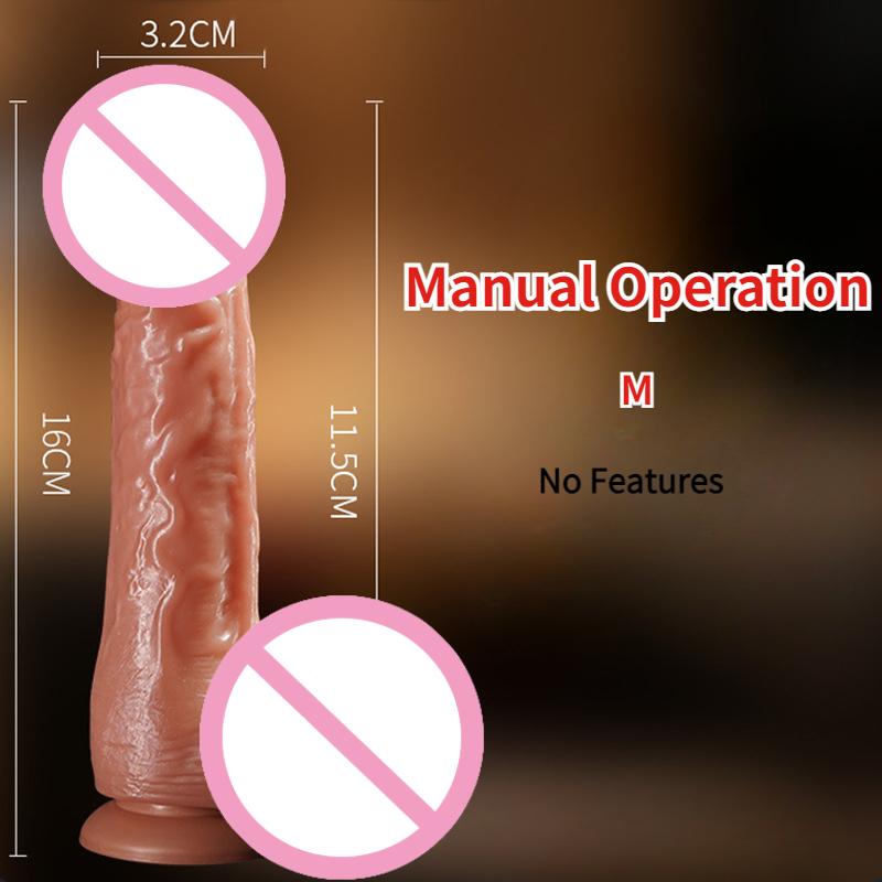 Realistic Dildo Vibrator Masturbator for Women Sex Toy Remote Control Heating Artificial Big Penis Telescopic Vibrators Anal Sex