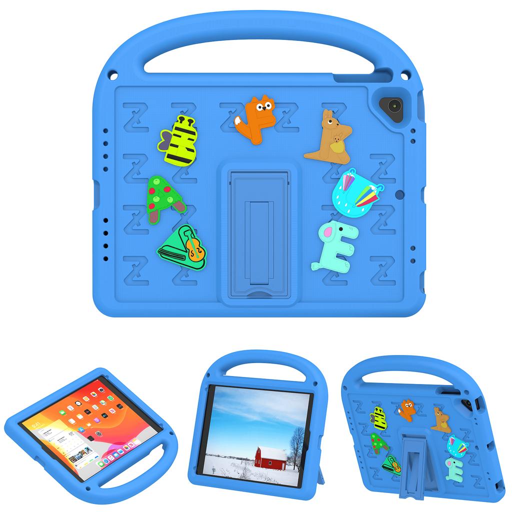 Kinder EVA Hülle für iPad 9.7 6. 5. Gen 9,7 Zoll A1822 A1823 A1893 A1954 Niedliche Cartoon Buchstaben Stoßfeste Tablet-Abdeckung