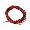 Nya 12/16/18/20AWG 5M gauge flexibel mjuk silikontråd svarta och röda kablar för RC