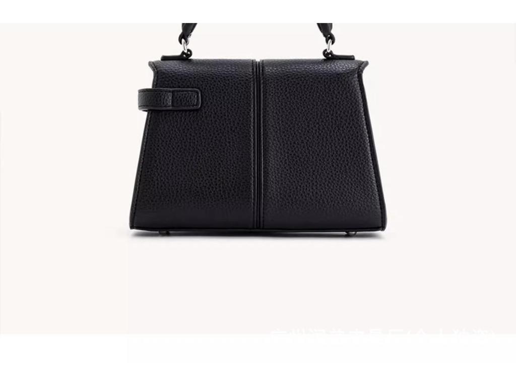 JW PEI Women's Genuine Leather Trapezoid Kelly Bag - High-End Fashion Handbag and Simple Shoulder Crossbody Bag