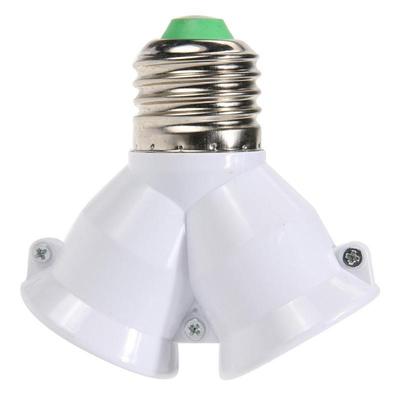 Double E27 Bulb Holder Splitter 2X E27 Terrarium Universal
