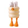 Pen Holder Cartoon Style Ice Cream Duck Shape Pen Organizer Large