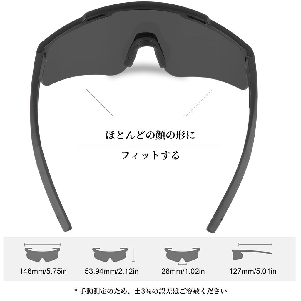 FOCUHUNTER Tactical Shooting 3 Interchangeable Inner UV400 Hard Case for and Black Frame Goggles, Impact-Resistant Sunglasses, Glasses, Lenses, Frame,