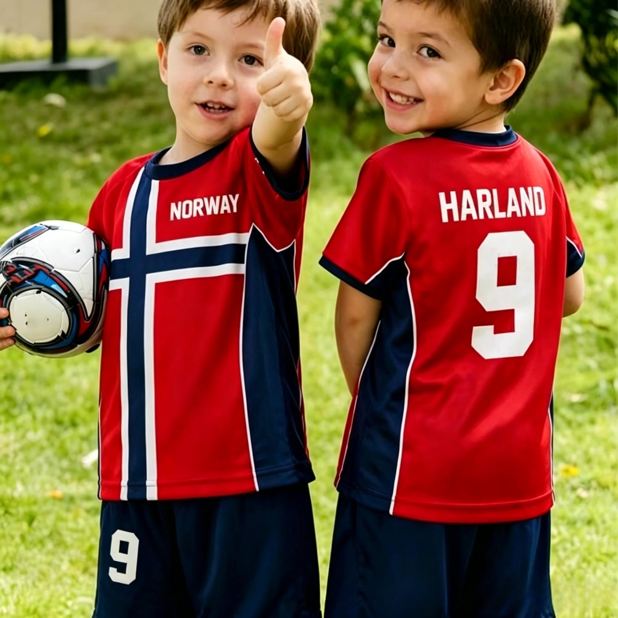 2026 Zēnu HAALAND Nr.9 Futbola