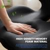 Seat Cushion for Office Chair Ergonomic Memory Foam Seat Cushion with Back Support for Stress Relief Lumbar Support Car Office