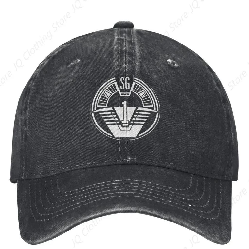 Stargate Freizeit Baseballkappe Frühling SG1 Logo Truckerhut Heißer Verkauf Laufen Hippie Hip Hop Hüte Unisex Damen y2k Coole Baseballkappen