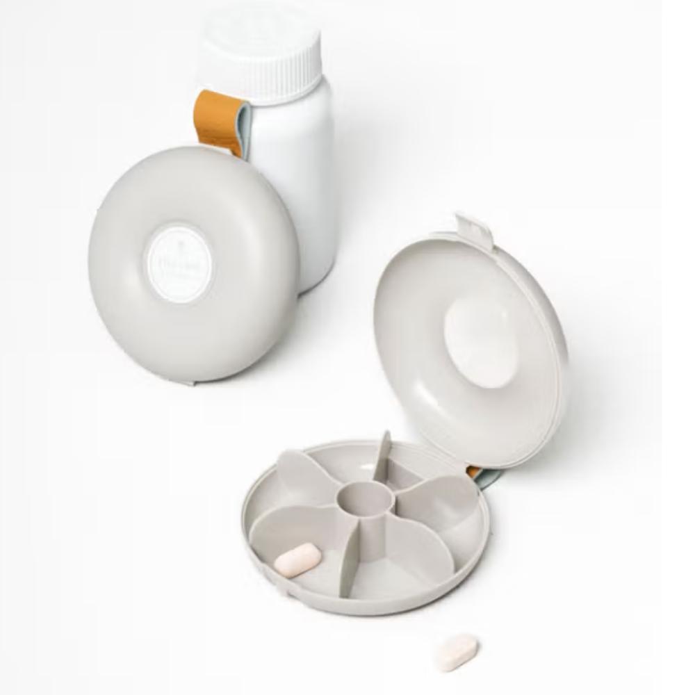 Portable Donut with Strap = Treasure Storage - Pill, Precious Metals such as Rings and Earrings