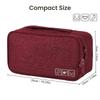 Travel Underwear Organizer Foldable Zipper Pouch Lingerie Bra Sock Hanging Durable Fabric Space Saving Suitcase Storage Gear