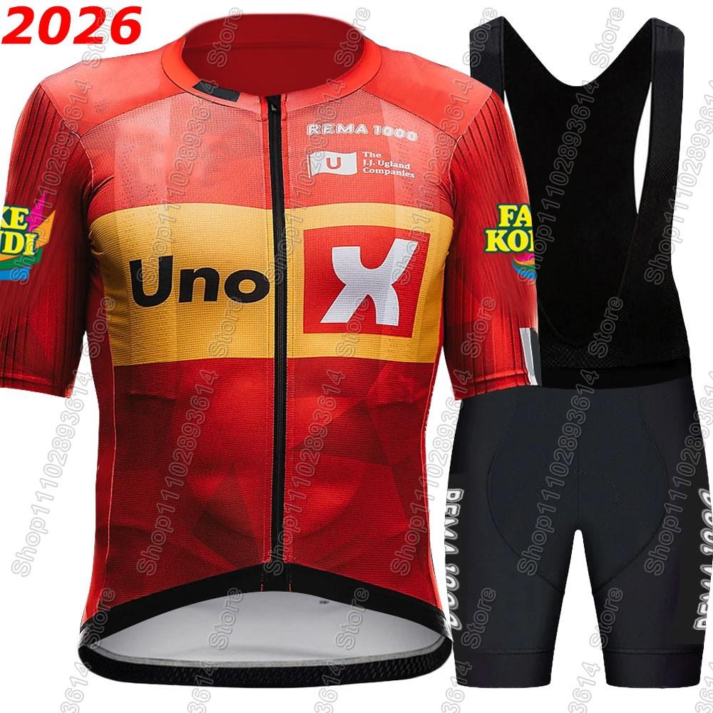 Team Radtrikot Set Sommer Norwegen Bekleidungssets Herren Kurzarm MTB Anzug Fahrrad Rennrad Shorts Träger Ropa Ciclismo 4XL