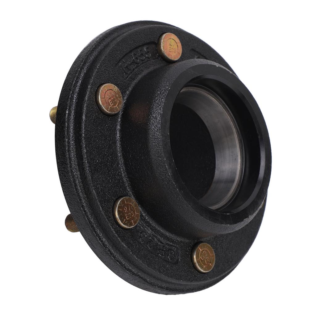 14PCS Trailer Wheel Hub Kit 6 Lug 6 On 5.5in High Load Capacity Metal Axle Bearing Kit for 5200 To 6000 Lbs Trailer Axle