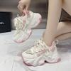 Show feet small fried street platform dad shoes  versatile height increase new autumn muffin casual sports shoes