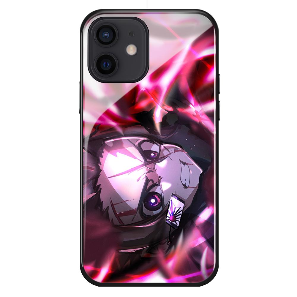 

Чехол для телефона Demon Slayer Kamado Tanjirou для iPhone 6 7 8 14 Plus X Xr Xs Max 11 12 13 14 Pro Max Mini Закаленное стекло Накладка-ракушка iPhone 14 plus