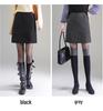 Women's High-Waisted A-line Sheath Skirt, Elegant Hip-Hugging Design for Autumn/Winter 2025