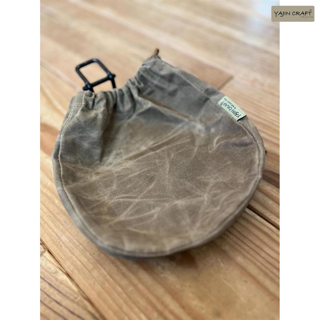 YAJIN CRAFT Torepan 20cm Storage Bag, Iron Frying Pan Case, BBQ, Picnic, Outdoor, Camping Supplies