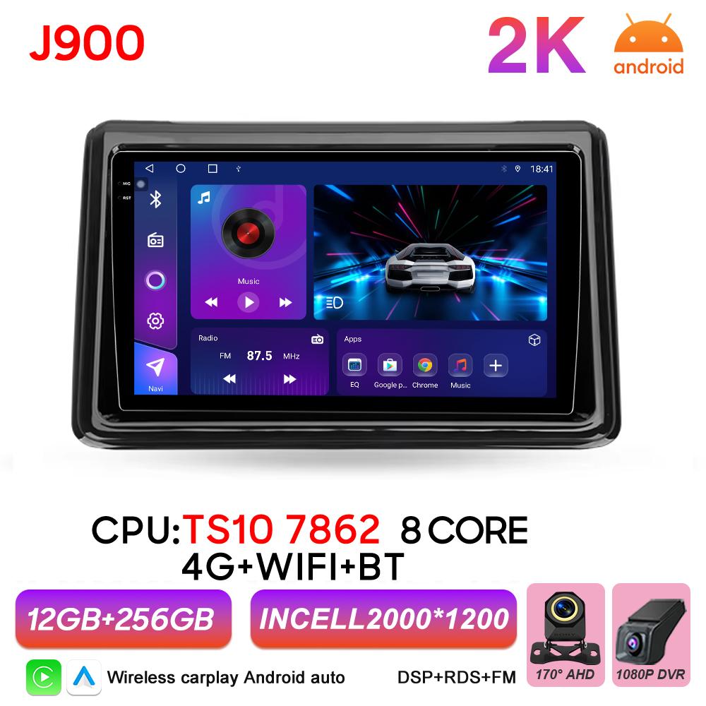 Android 16 Auto Car Radio For Toyota Noah Voxy R80 2014 2015 2016 2017 2018 -2021 Video Multimedia Player 2k Touch Bluetooth RSD