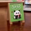 4Pcs/set Page Flipping Design 2025 Calendar Cute Desktop Calendar Ornament Mini Calendar  Students