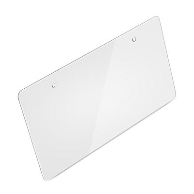 Clear Anti-Speed Red Light Toll Camera Stopper Plate Photos License Cover Frame