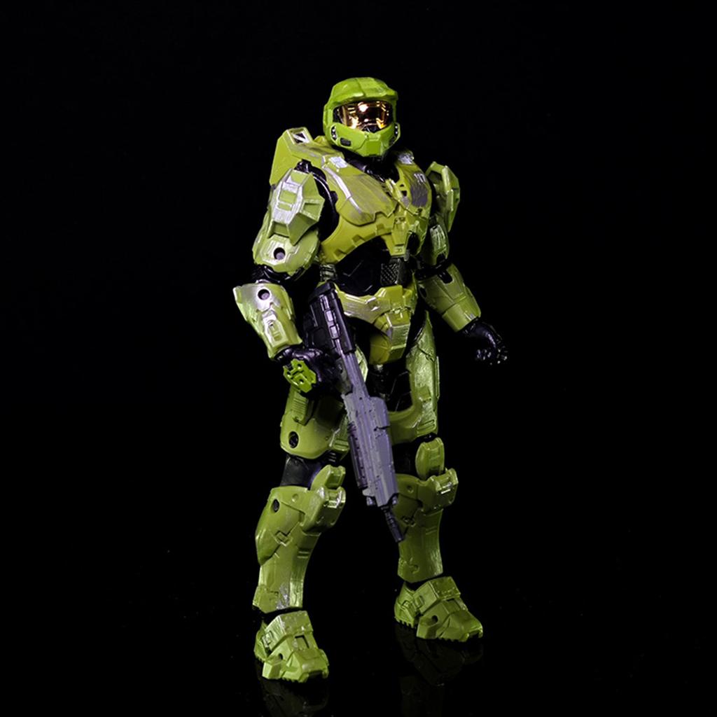 Action Figure Collectible Action Figure Includes Interchangeable Head, Hands And Accessories - Video Game