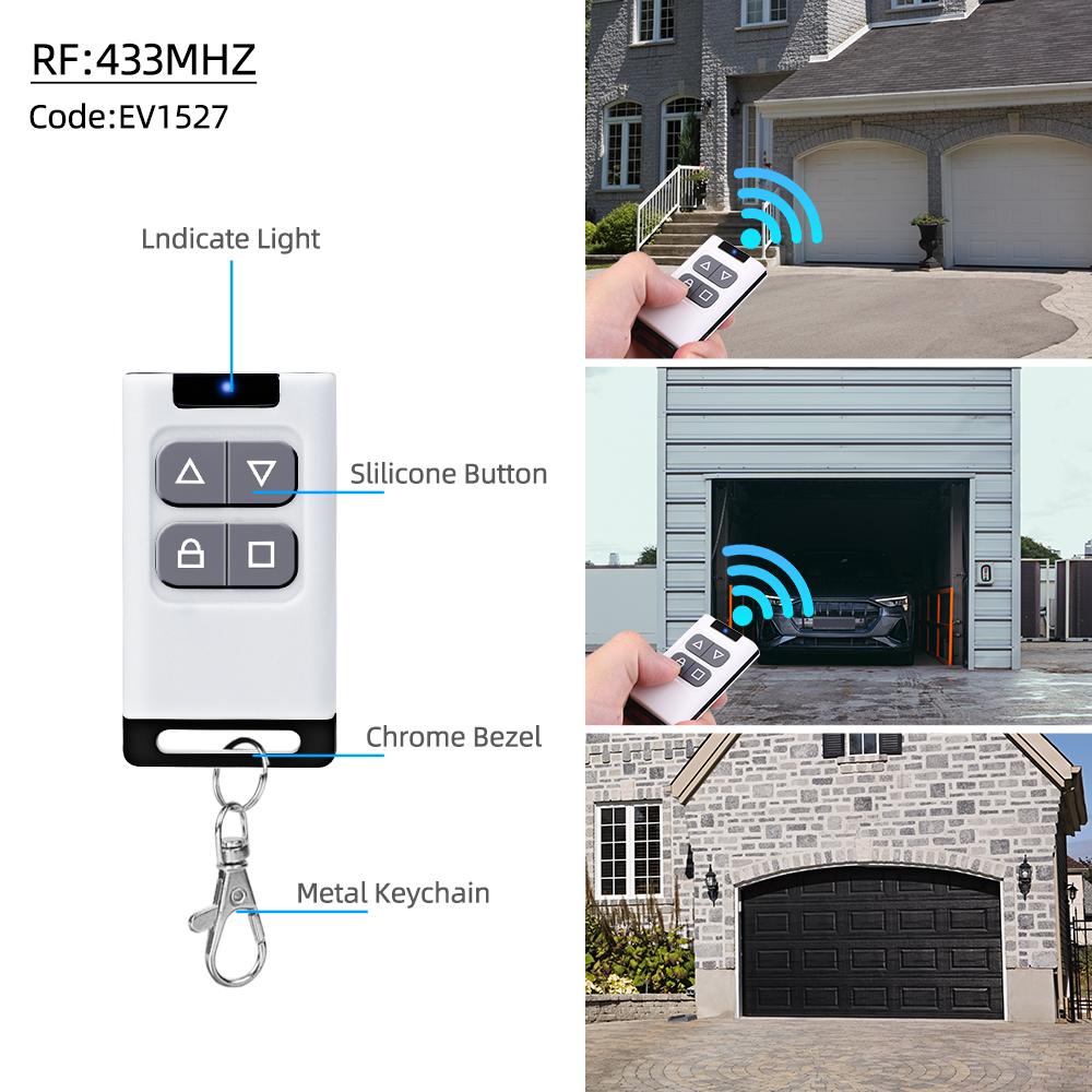 Dual Mode Switching Duplicator Remote Control 433 315 868 330MHz 4 Keys Cloning Code RF Wireless Copy Controller For Garage Door