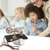 Hot Air Stirling Engine Electricity Generator Motor Model with LED Bulb Flywheel Design Science Experiment with CNC Aluminum Alloy Base DIY Education