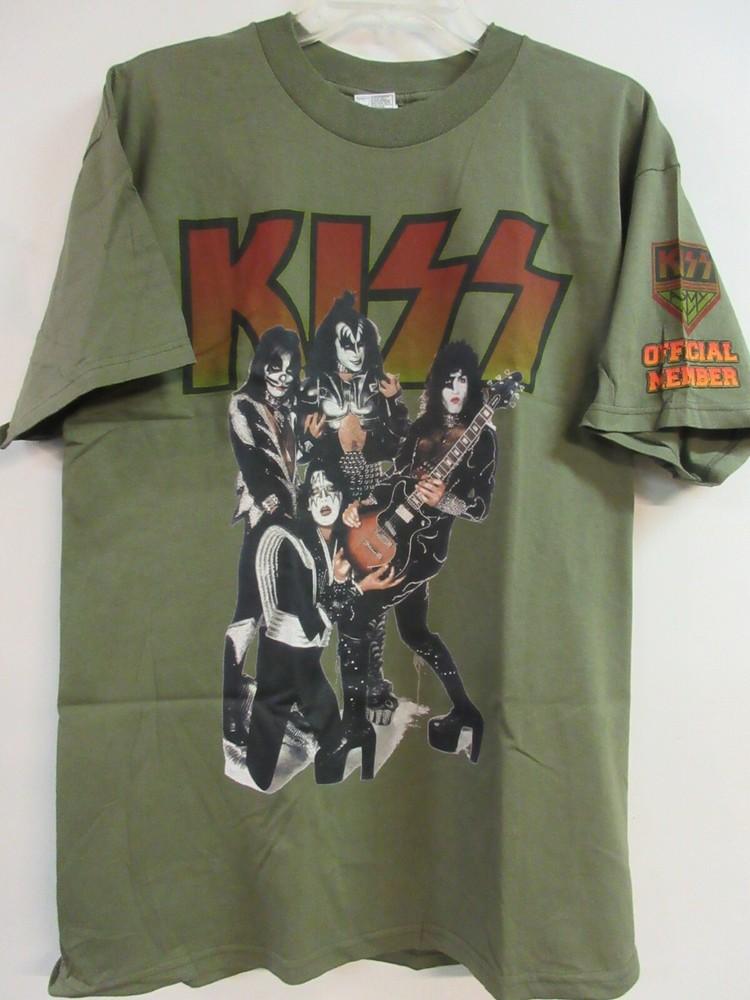 ОФИЦИАЛЬНЫЙ МЕРЧ KISS ЧЛЕН ARMY КАТАЛОГ 2007 ГРУППА КОНЦЕРТ МУЗЫКА БОЛЬШАЯ Унисекс Футболка S