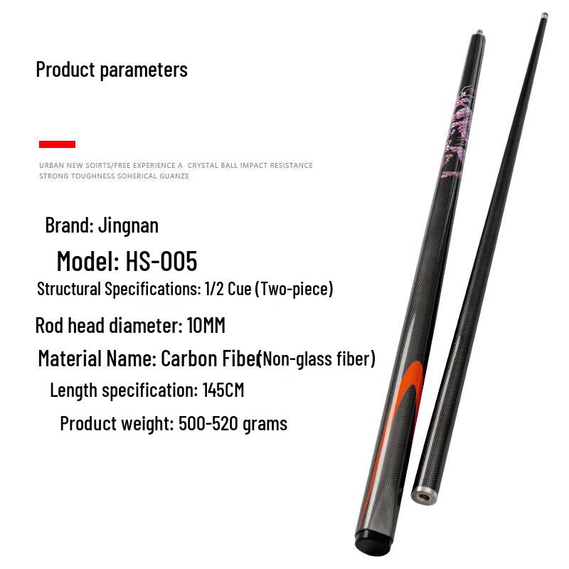 Jinnan Billiard Cue Sticks for Snooker & Pool