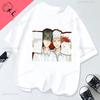 Das Sommer Hikaru Starb Niedliches Anime-Shirt Baumwolle Rundhals Kreativität Ästhetik Jugend Unisex Grafische T-Shirts Goth Hemd Kleidung