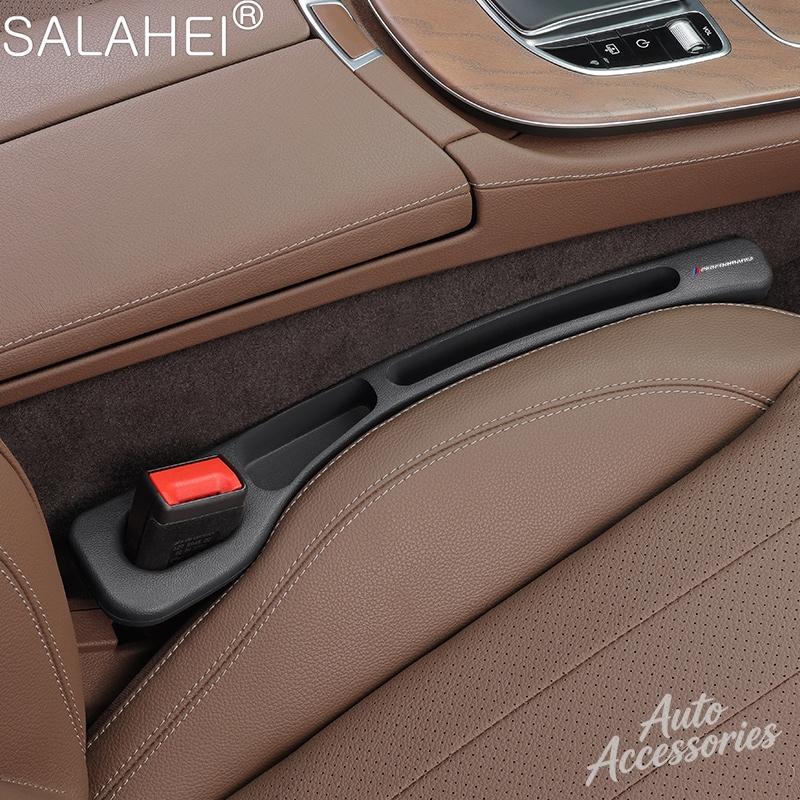 Car Seat Gap Plug Strip Side Seam Filler Leak Proof Accessory For BMW M Performance M3 M4 M5 X1 X3 X5 X7 F10 F20 F22 F30 sticker gjsh77
