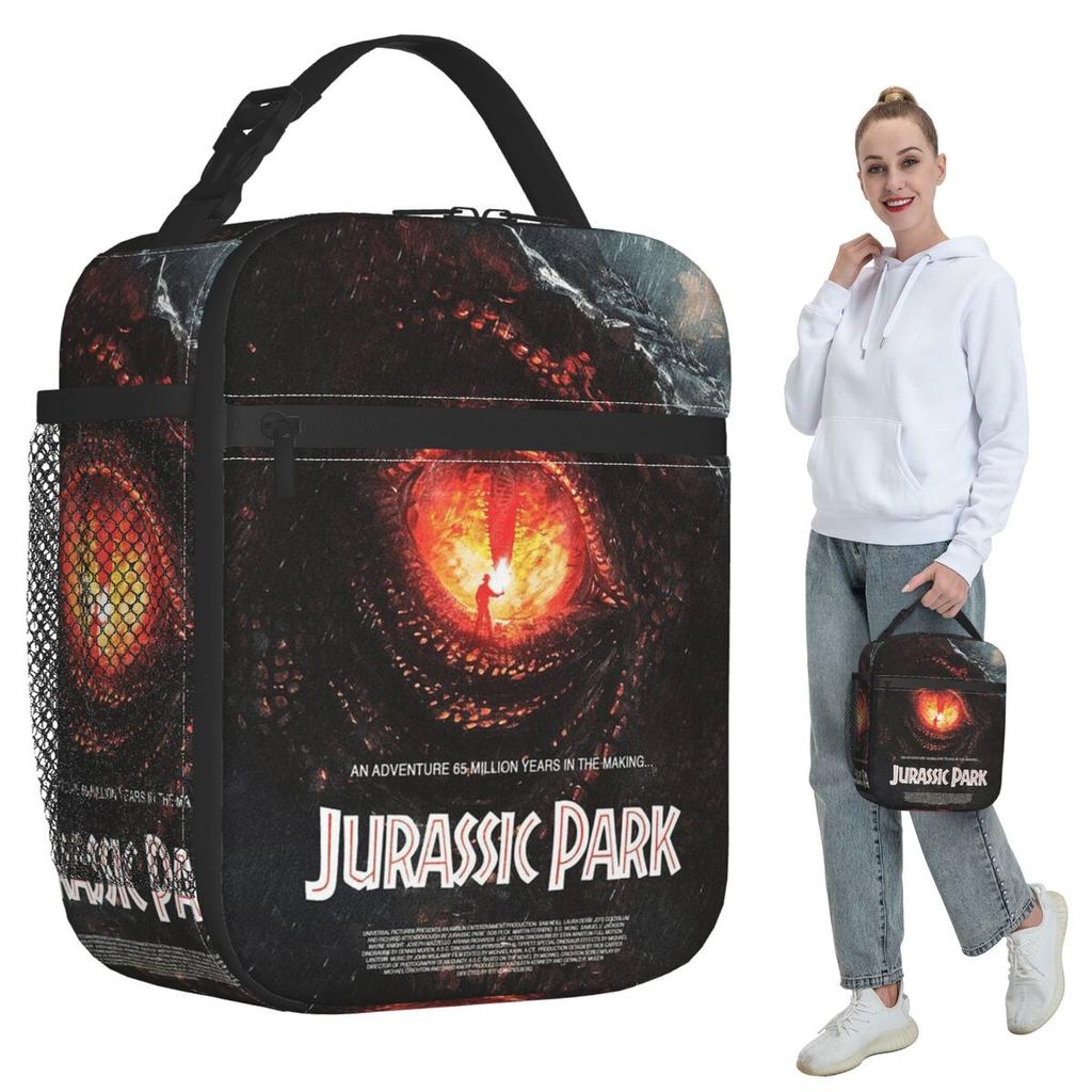 Jurassic World Insulated Lunch Bag for Kids School Cooler Thermal Food Box Tote Portable Lunch Boxes Container