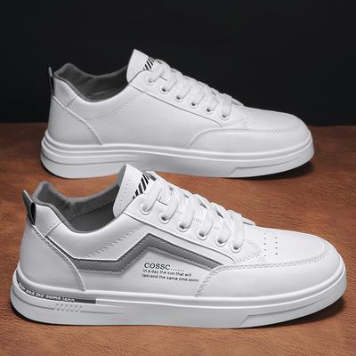 Herrenschuhe 2025 neue lässige Herren-Sportschuhe Trend mit Leder-Board-Schuhen Herbst wasserdichte Tide-Schuhe