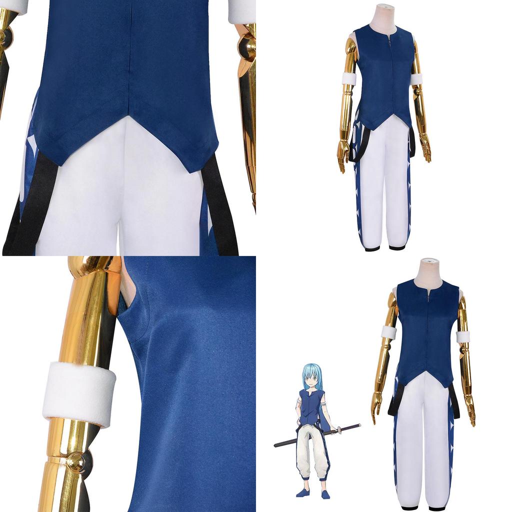 Abbigliamento Cosplay di Alta Qualità per Rimuru per Tutte le Stagioni
