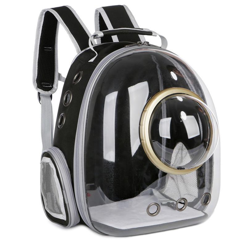 Space Capsule Backpack Pet Bag Breathable Transparent Dog and Cat Pet Backpack Portable Cat Bag