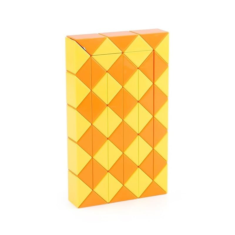 

snake cube magic (60 blocks, orange + yellow)