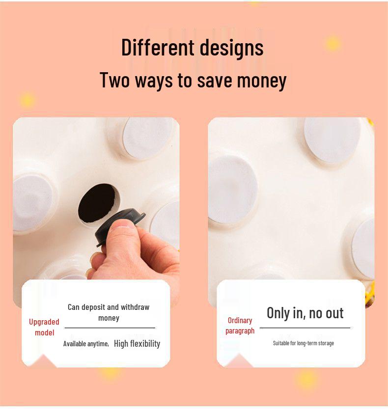 Ceramic Large-Capacity Piggy Bank for Adults & Kids - Cute Savings Bank