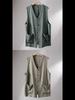 Men's Retro Cotton-Linen Sleeveless Vest