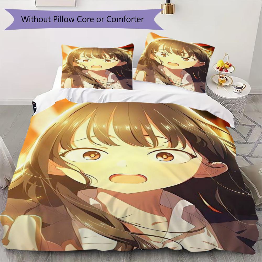 

Thing in My Heart Pattern Bedding uilt Set uilt Cover Pillowcase Home Decoration Birthday Gift (1 * duvet cover + 2 * pillowcase without core)198 135x200cm