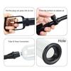 Compact Vacuum Penis Pump Trainer with Grip: Negative Pressure Enlargement Device for Men