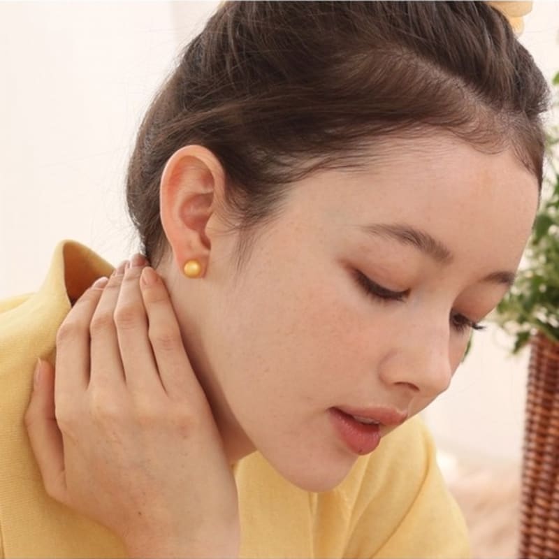 Dana Burton Tinted Love Ball Earrings_8mm